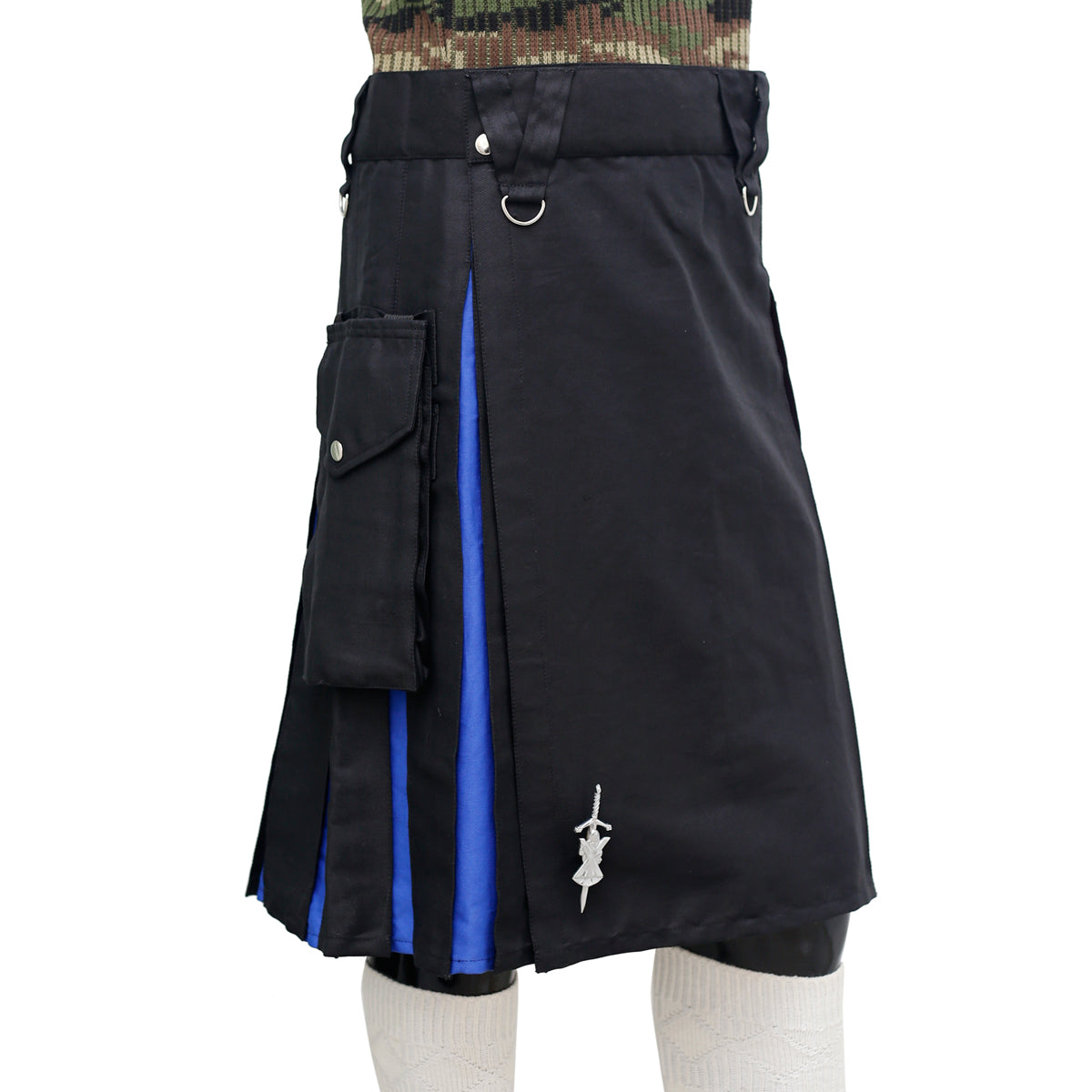 Bi Flag Kilt Right Pose