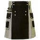 Hybrid Kilt Black and Grey