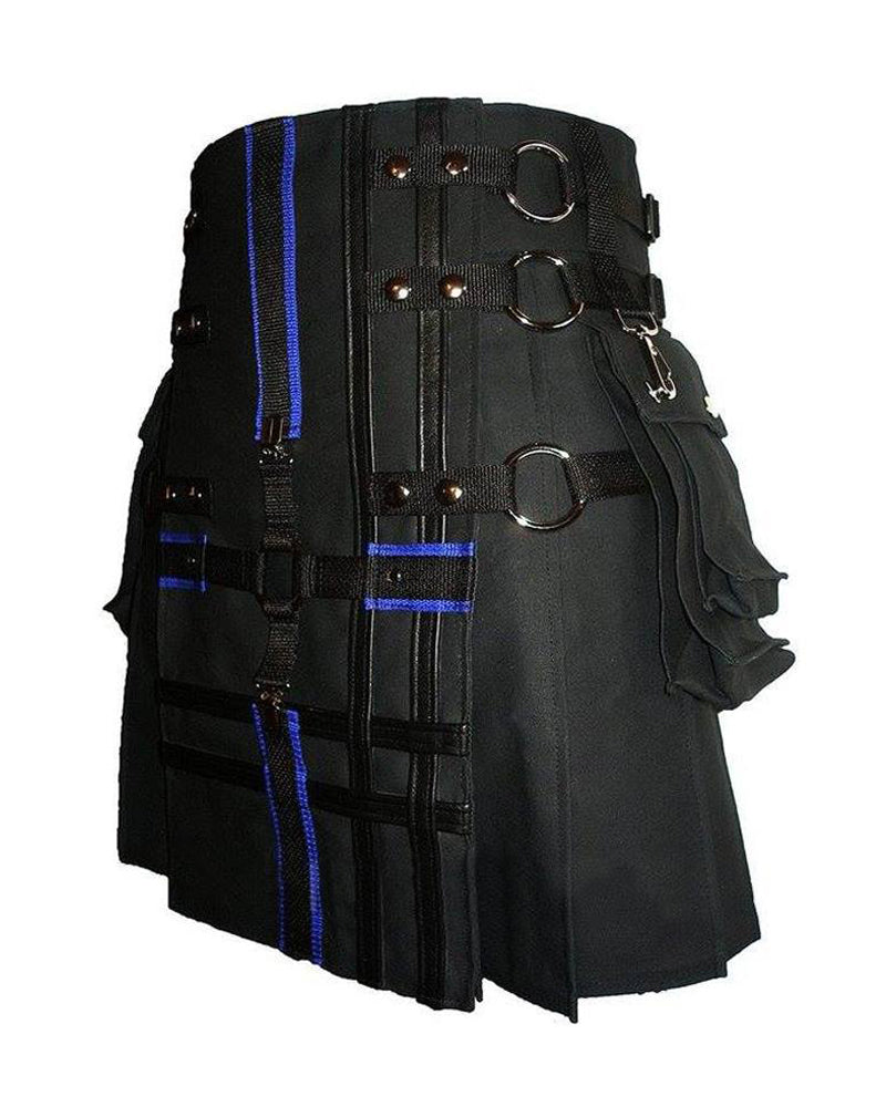 Black Fashion Kilt
