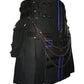 Black Fashion Kilt