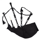 Black Finish Black Velvet Scottish Bagpipe