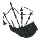 Black Finish Black Watch Tartan Scottish Bagpipe
