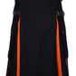 Black Hybrid Kilt Men