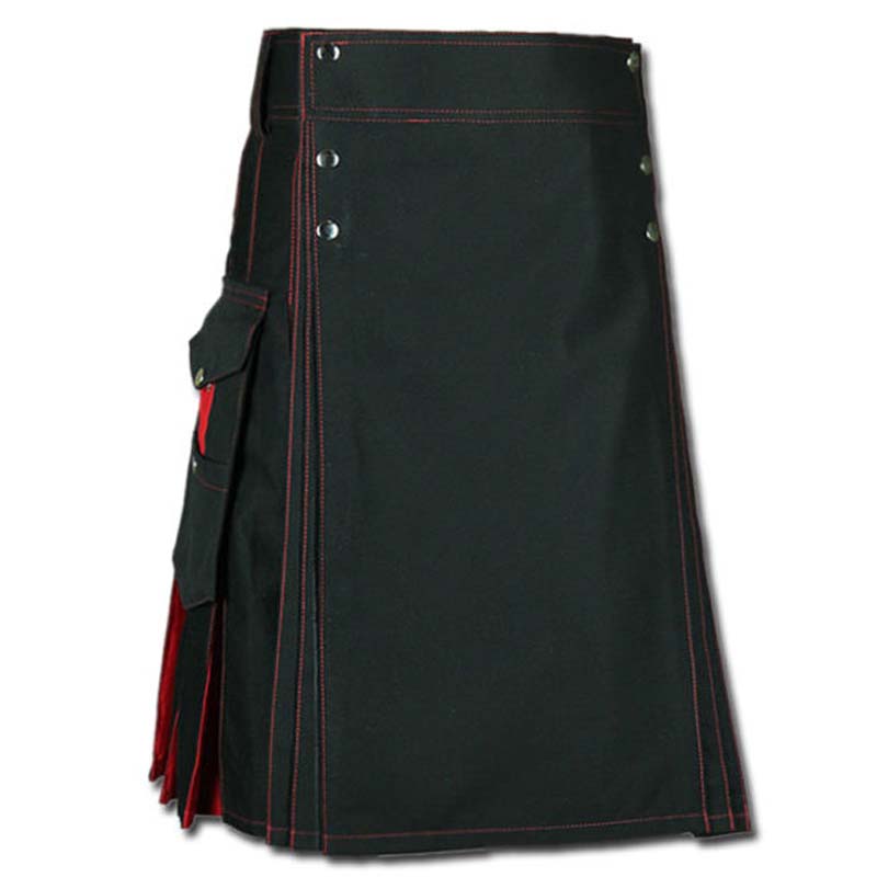 Hybrid Kilt Black