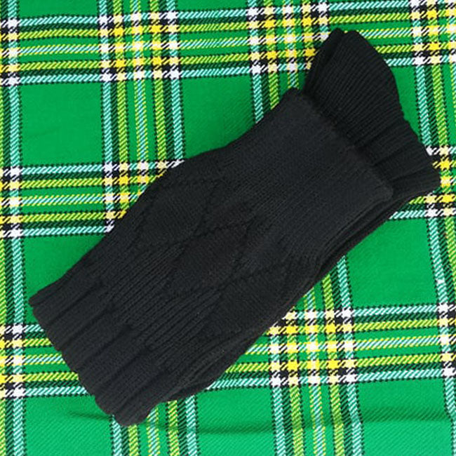 Black Kilt Hose
