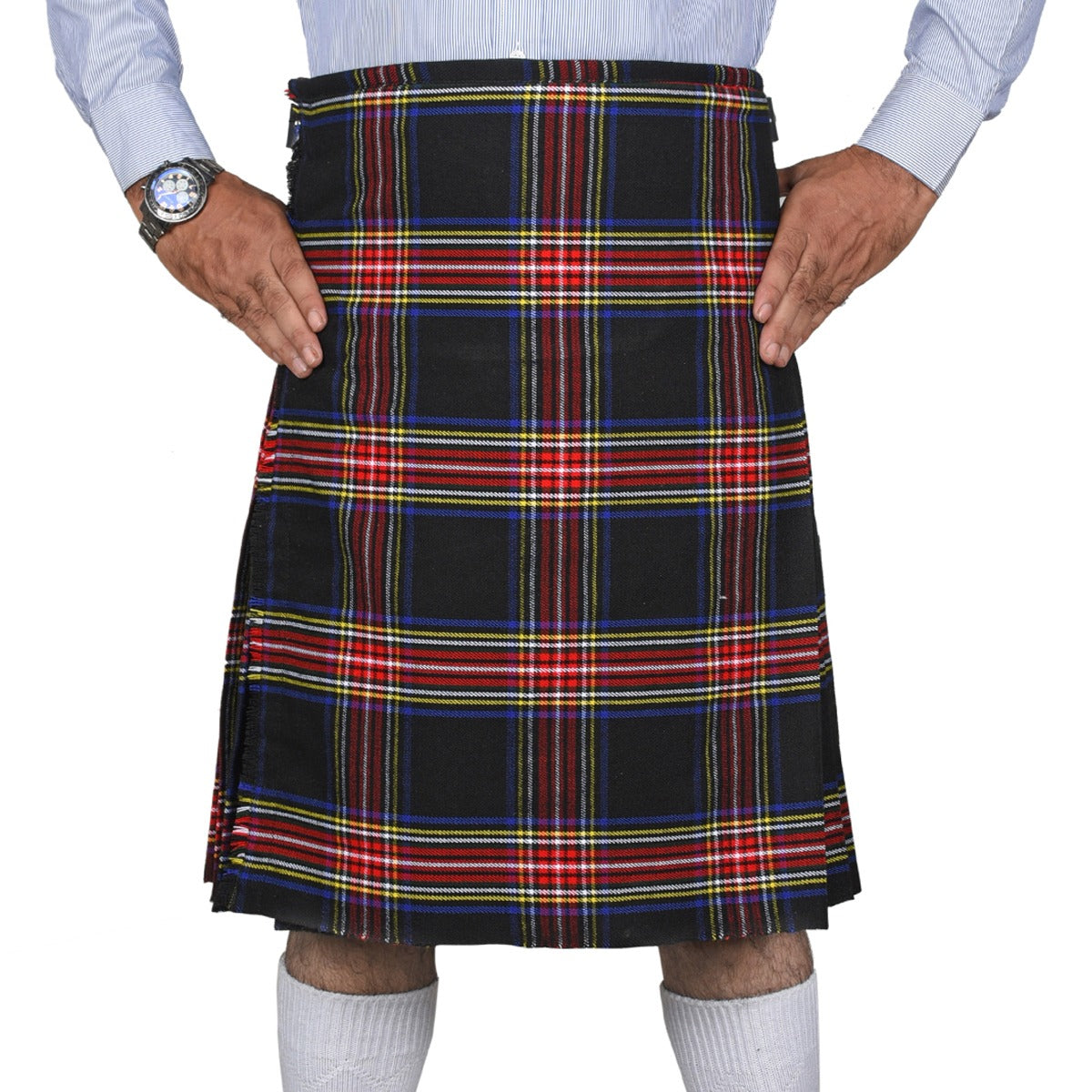 Black Stewart Tartan Kilt
