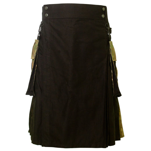 Black Tactical Hybrid Kilt