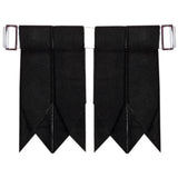Black Tartan Kilt Flashes