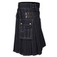 Black Utility Kilt: Timeless and Versatile Attire for Men
