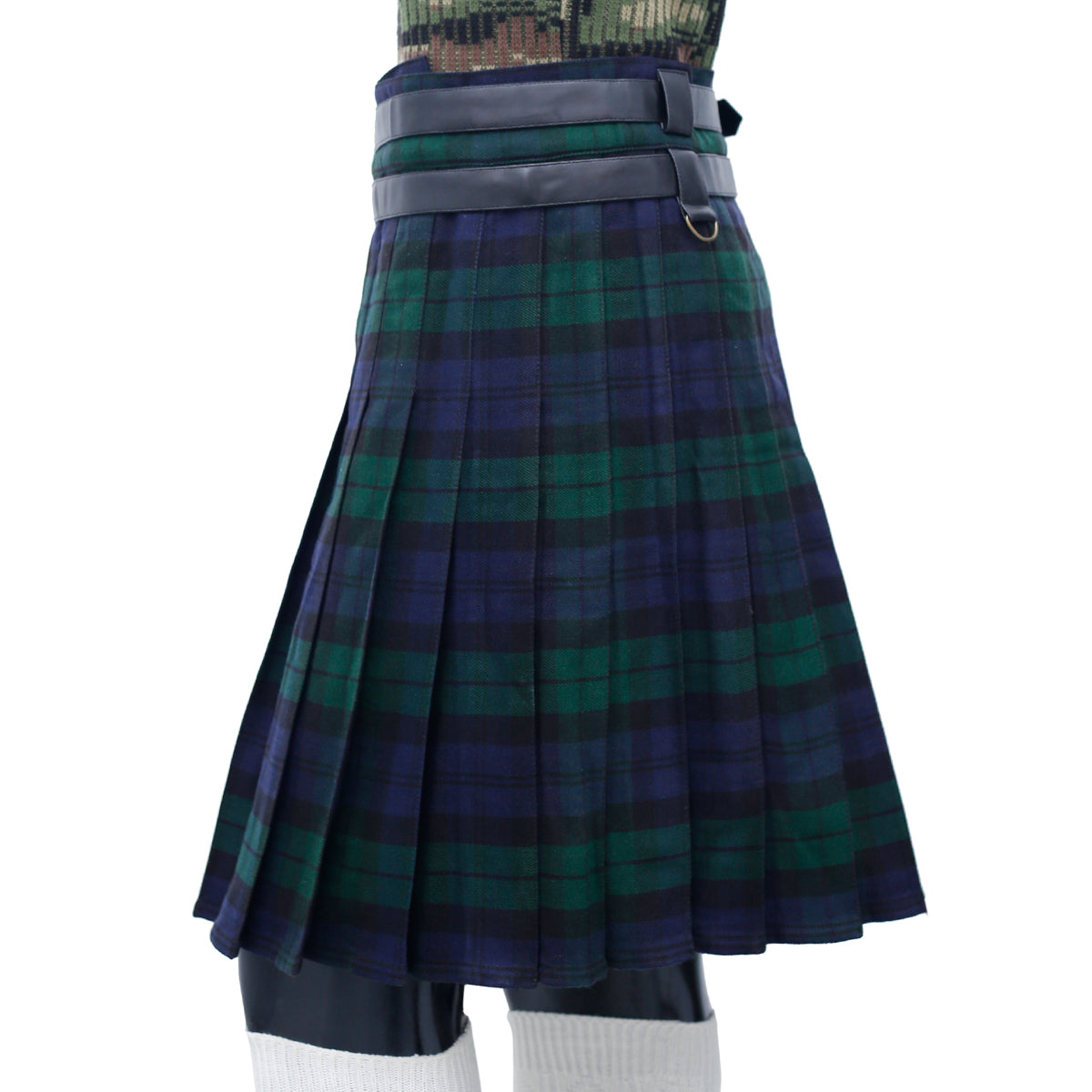 Black Watch Modern Adjustable Utility Kilt Left