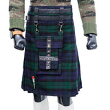 Black Watch Modern Adjustable Utility Kilt