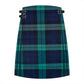 Black Watch Poly Viscose Tartan Kilt - Formal Style 8 Yard