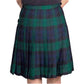 Black Watch Tartan Kilt for Women Back