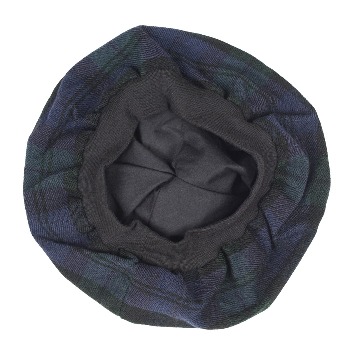 Black Watch Tartan Tammy Hat Back