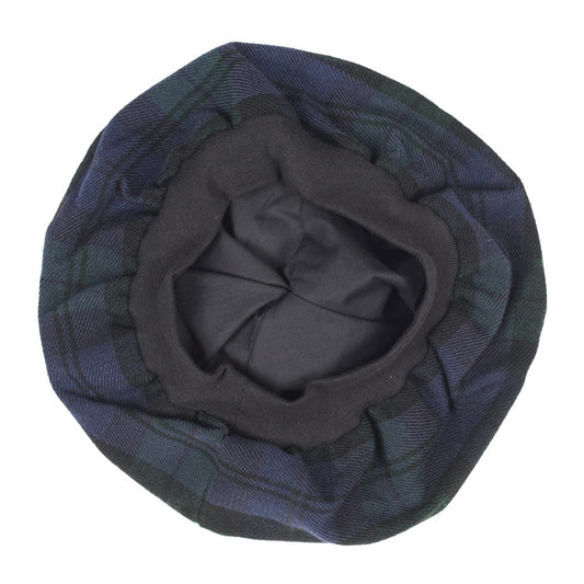 Black Watch Tartan Tammy Hat Back