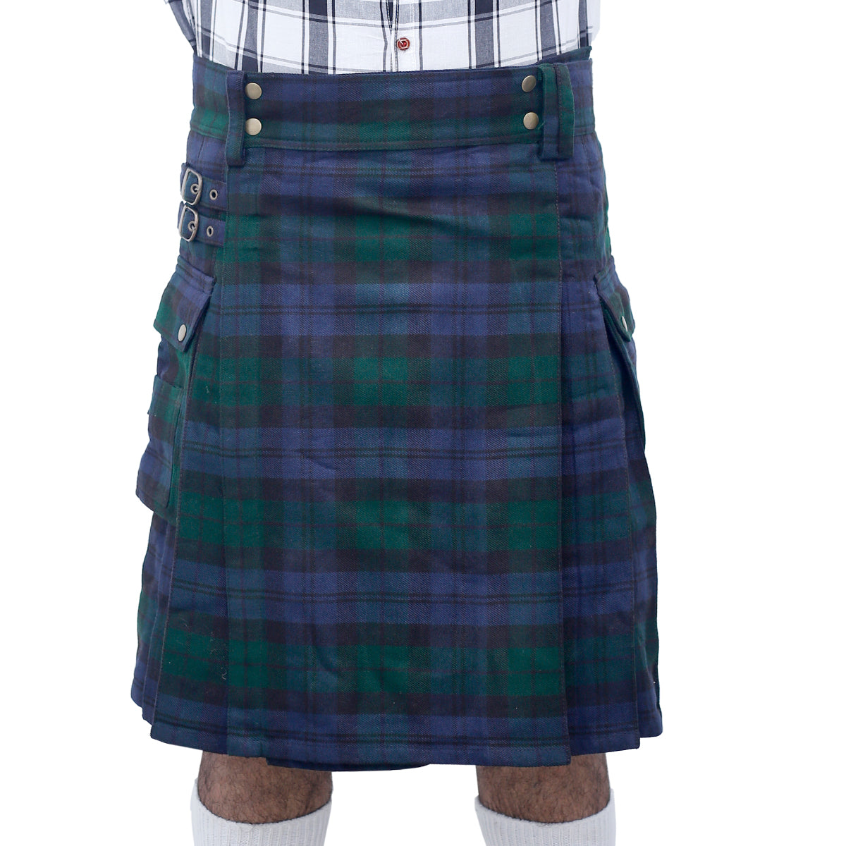 Black Watch Tartan Utility Kilt