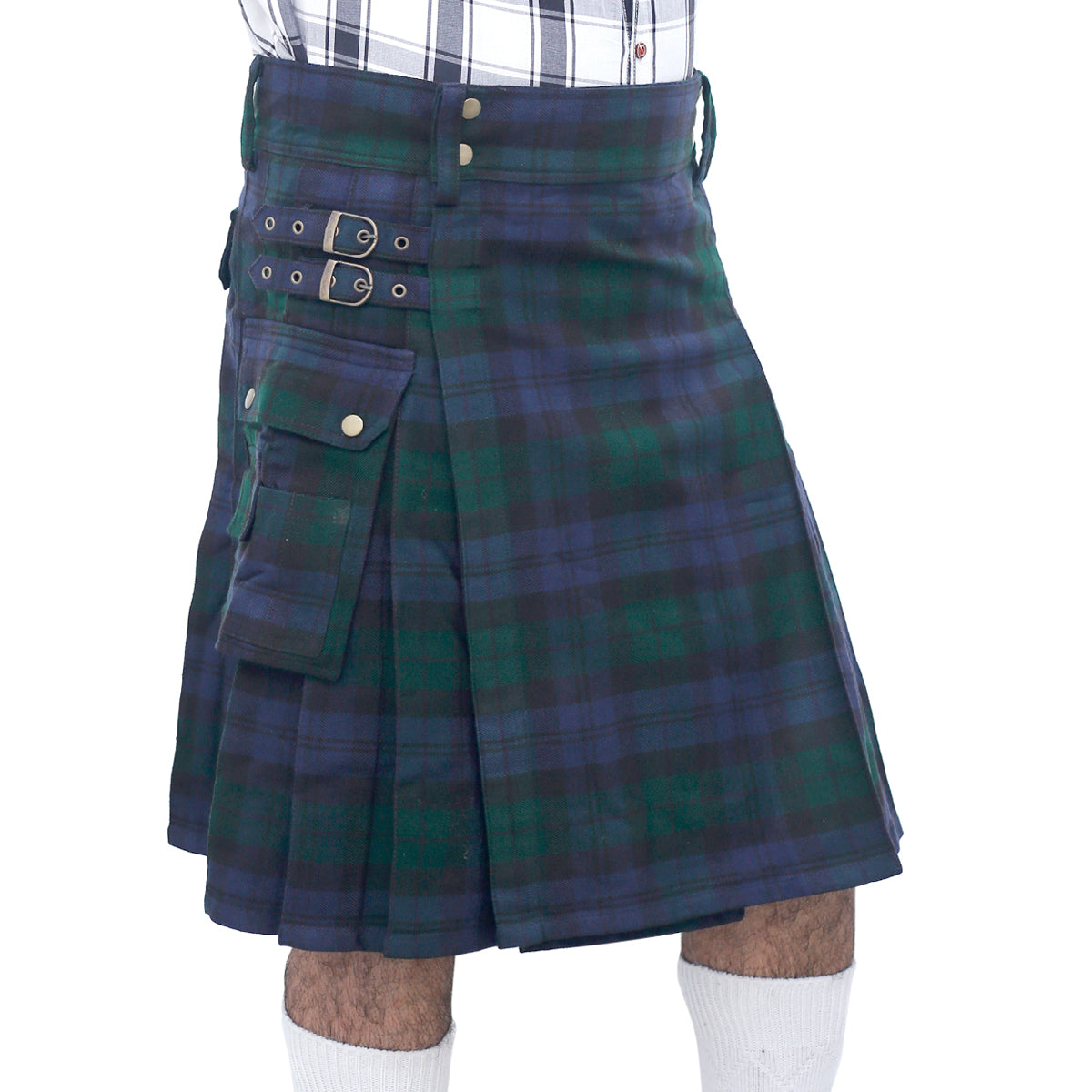 Black Watch Tartan Utility Kilt