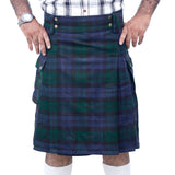 Black Watch Tartan Utility Kilt