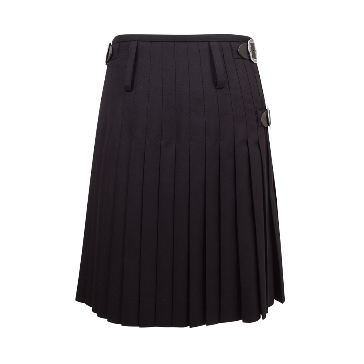 Black Wool Kilt