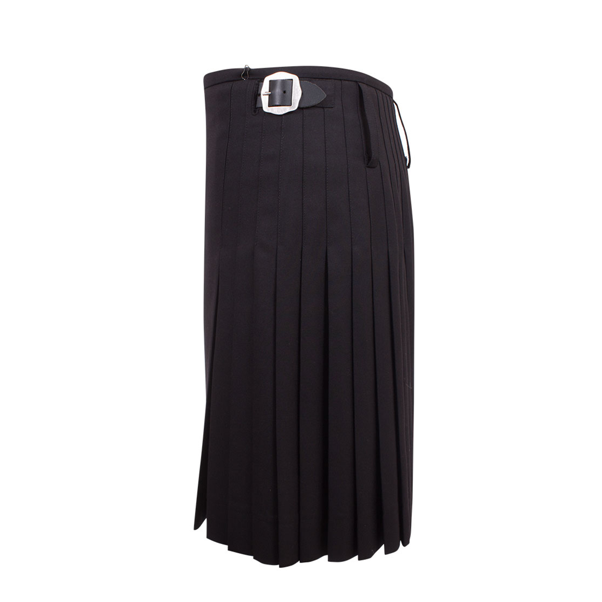 Black Wool Kilt