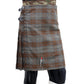 Blackwatch Weathered Tartan Kilt Right