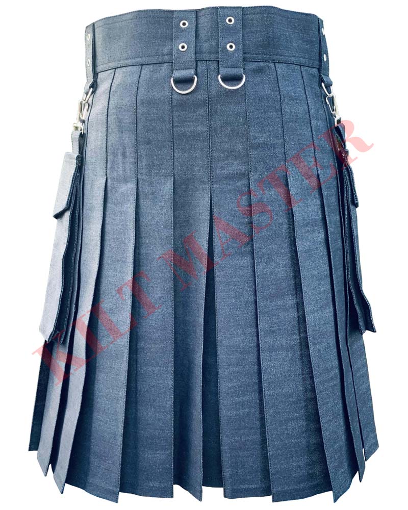 Blue Denim Kilt