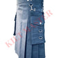 Blue Denim Kilt