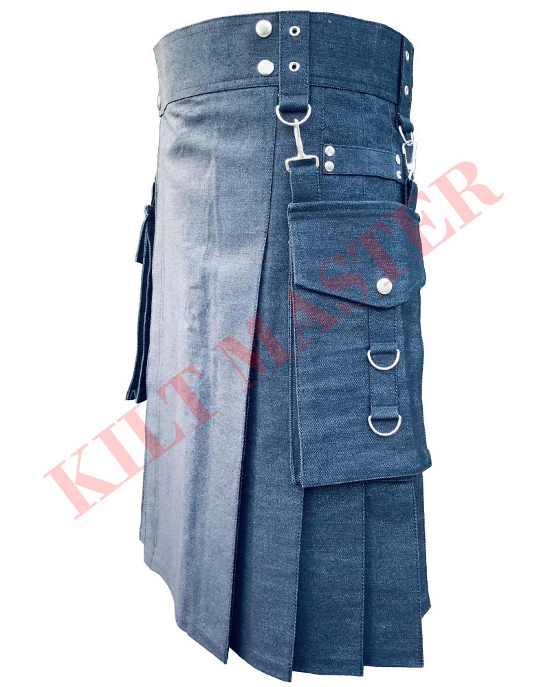 Blue Denim Kilt