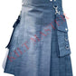 Blue Denim Kilt