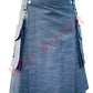 Blue Denim Kilt