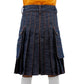 Blue Denim Utility Kilt Back