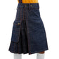 Blue Denim Utility Kilt Right