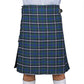 Blue Douglas Tartan Kilt Front