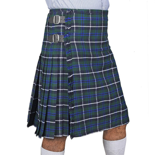 Blue Douglas Tartan Kilt Right