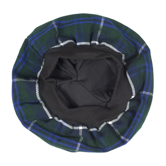 Blue Douglas Tartan Tammy Hat Back