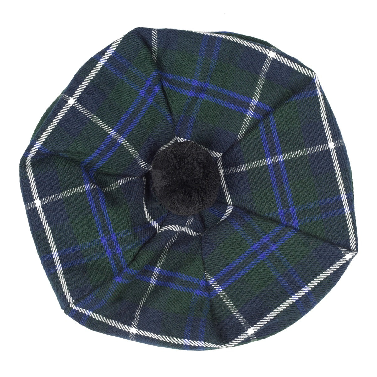 Blue Douglas Tartan Tammy Hat Front