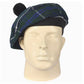 Blue Douglas Tartan Tammy Hat Front