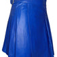 Blue Leather Kilt