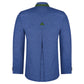 Blue Tweed Germen Bavarian Trachten Jacket Back