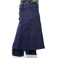 Blue Denim Kilt Left