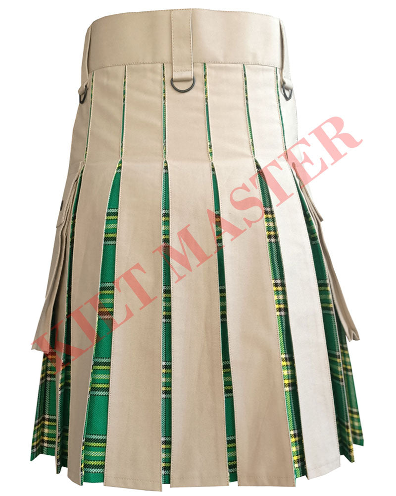 Box Pleat Hybrid Kilt
