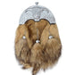 Brown Fox Fur Sporran with Celtic Cantle