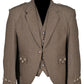 Brown Tweed Argyle Jacket