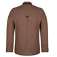 Brown Tweed Germen Bavarian Trachten Jacket Back