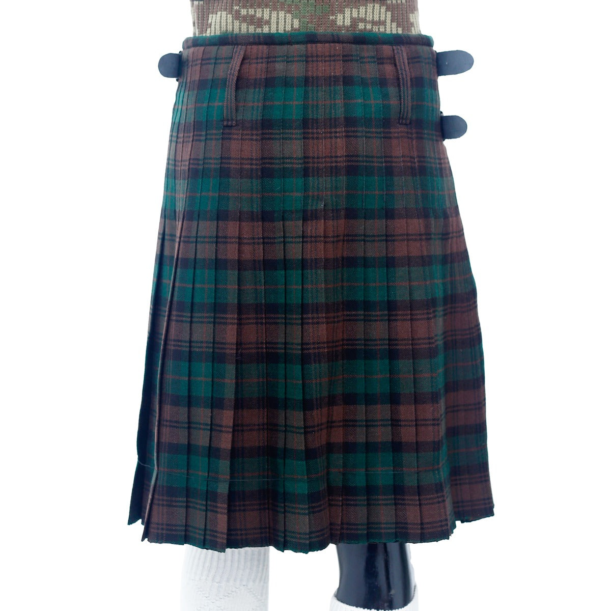 Brown Watch Tartan Kilt Back Photo