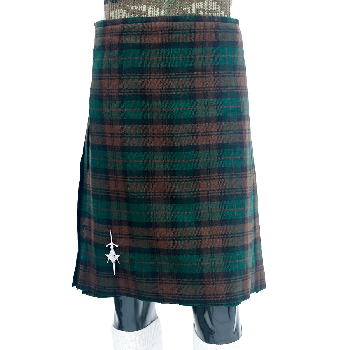 Brown Watch Tartan Kilt Front Photo