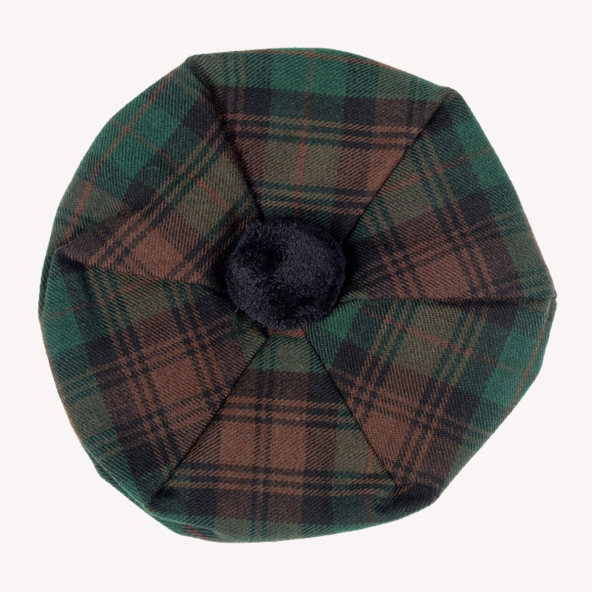 Brown Watch Tartan Tammy Hat Front