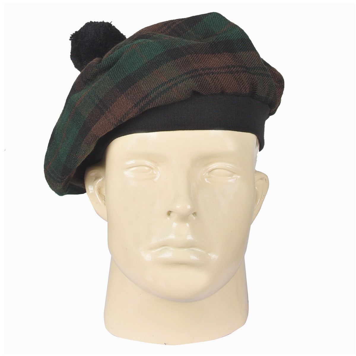 Brown Watch Tartan Tammy Hat Front