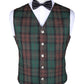 Brown Watch Tartan Vest Front