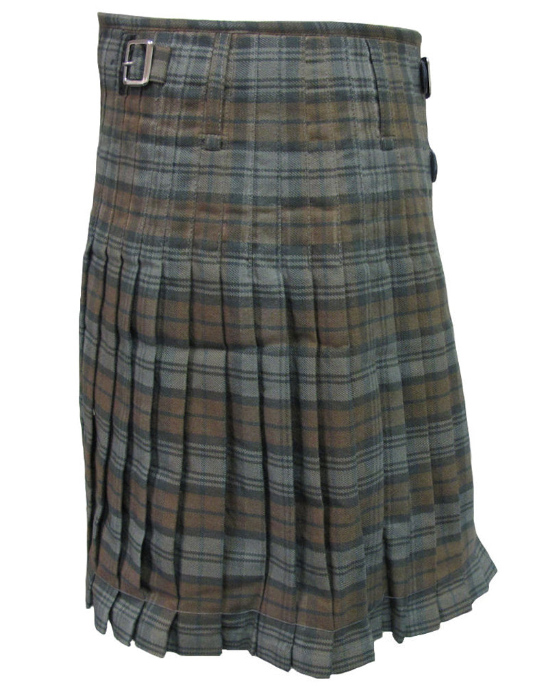 Brownwatch Weathered Tartan Kilt